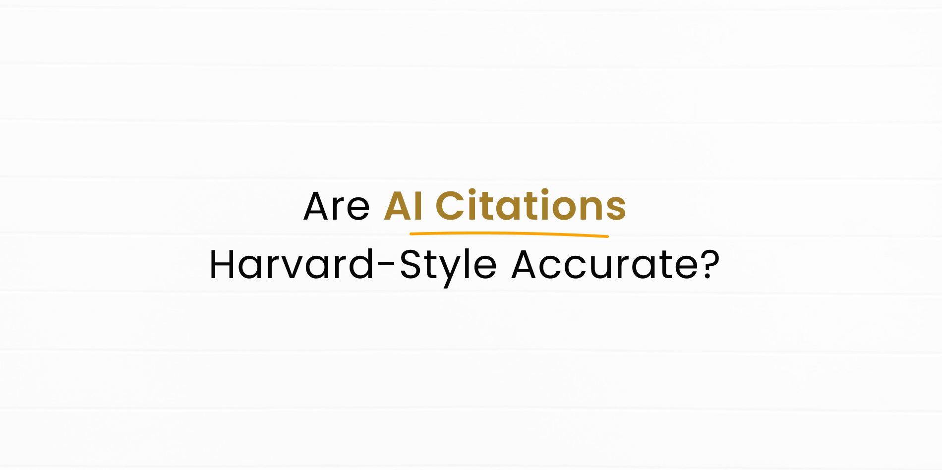 Are AI Citations Harvard-Style Accurate?