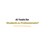 ai tools for students vs professionals usage examples