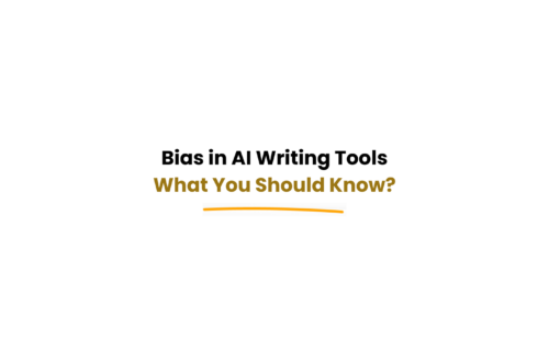 bias in AI writing tools affecting content