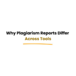 comparison of plagiarism reports across different tools