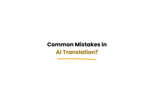 AI translation mistakes in content writing