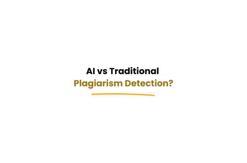 AI vs traditional plagiarism checker comparison